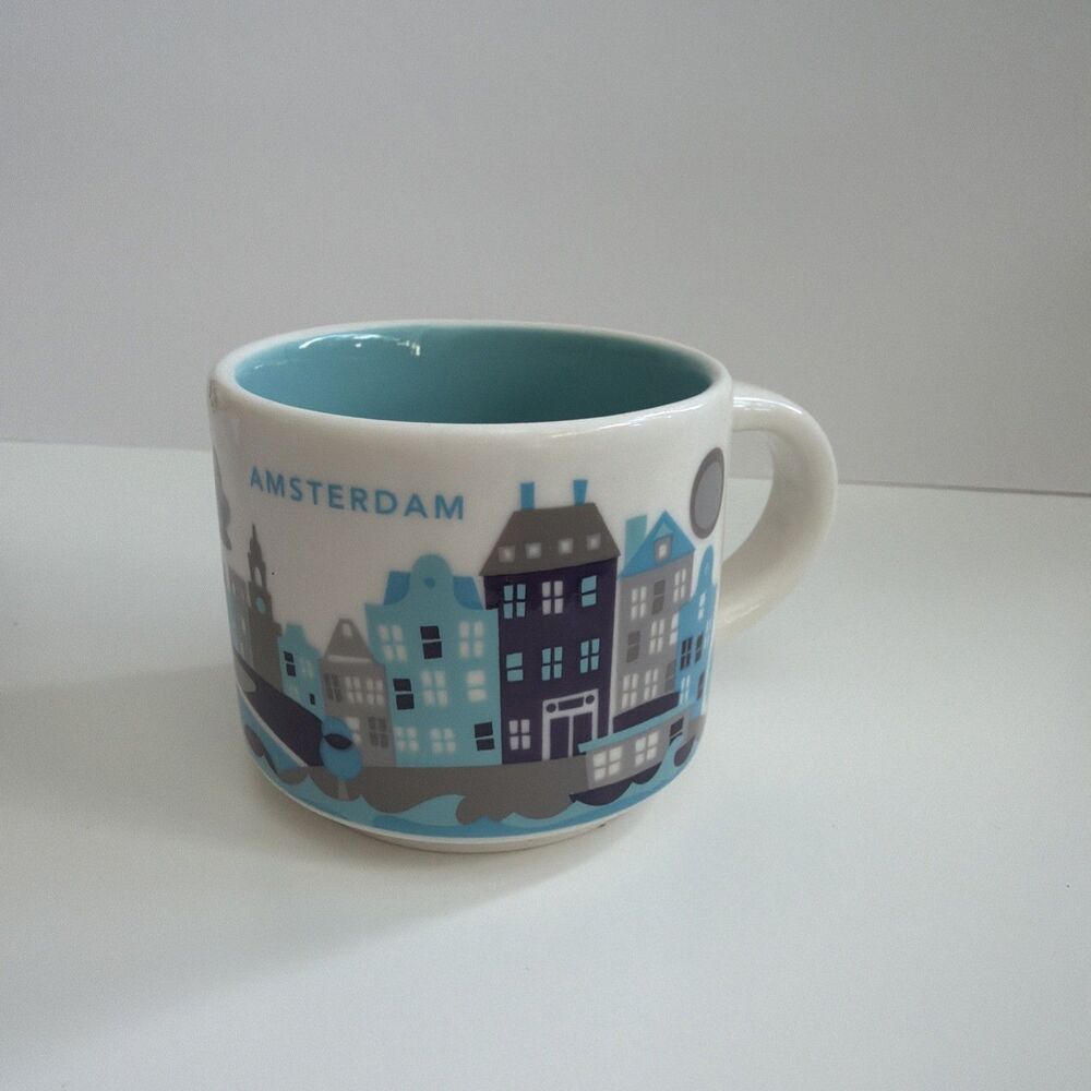 Starbucks You Are Here Amsterdam Mug – 2oz Demitasse 2023